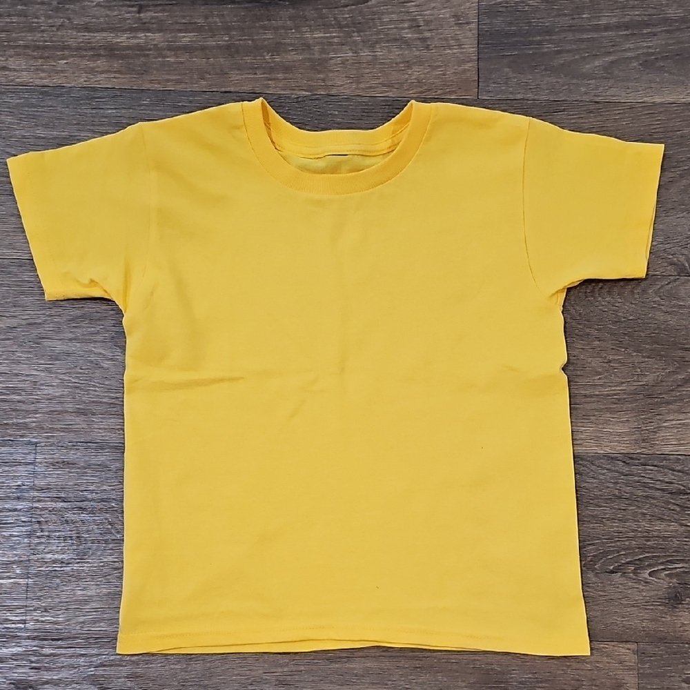 Gildan Bright Yellow Kids Tee